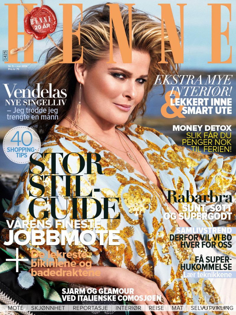 Vendela Maria Kirsebom featured on the Henne cover from May 2014