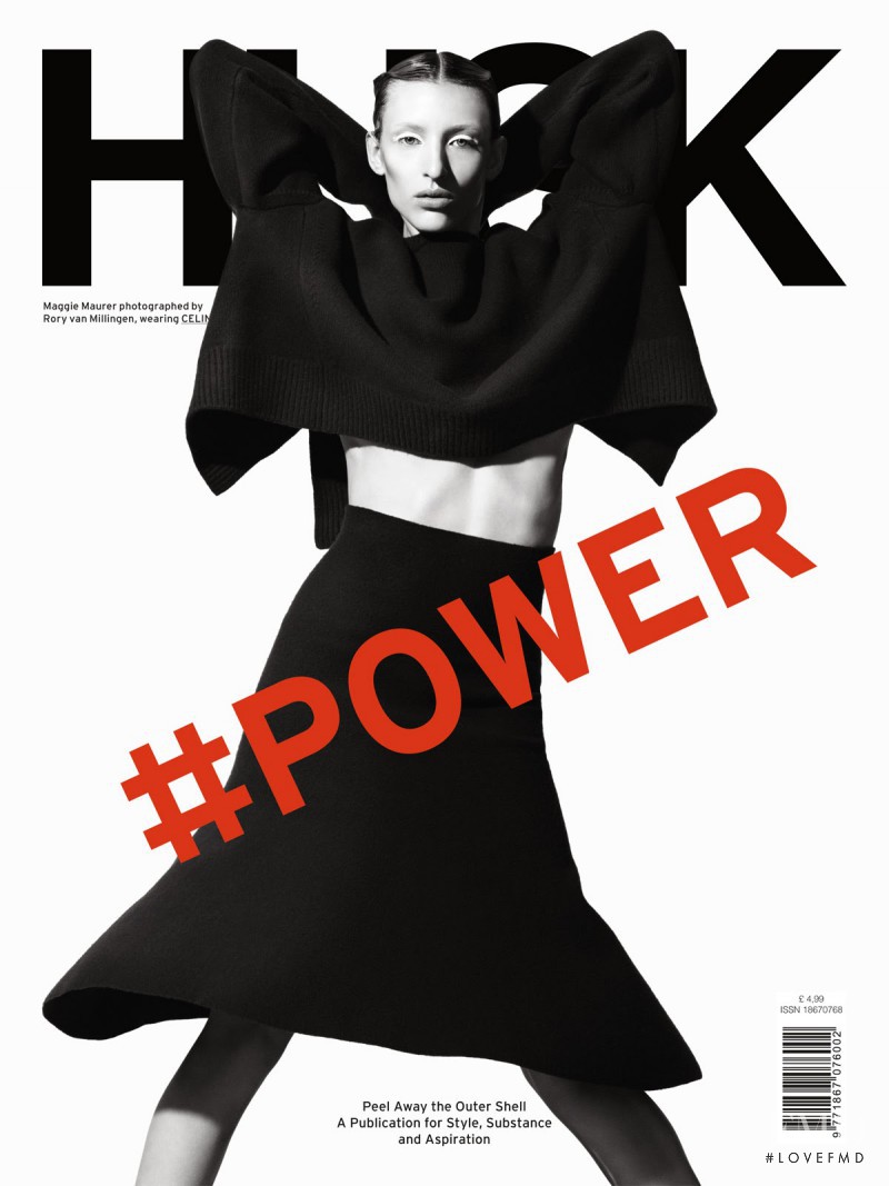 Maggie Maurer featured on the Husk cover from September 2013