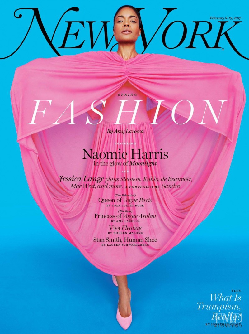Naomie Harris featured on the New York Magazine cover from February 2017