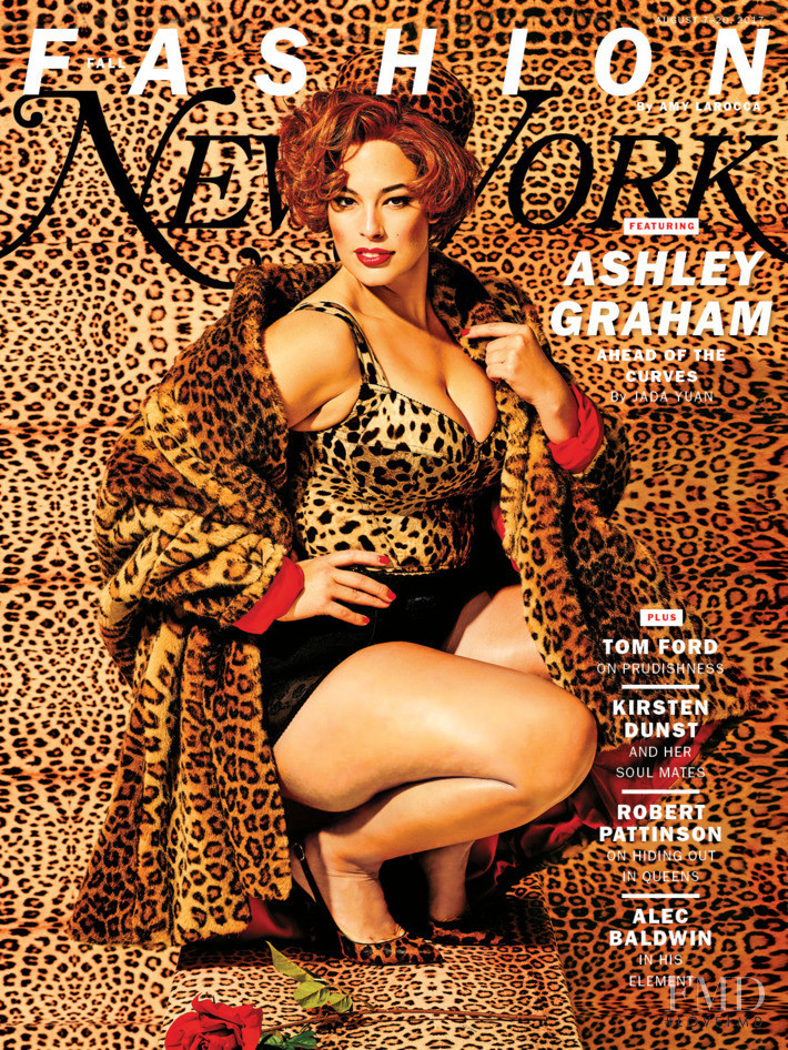 Ashley Graham featured on the New York Magazine cover from September 2017