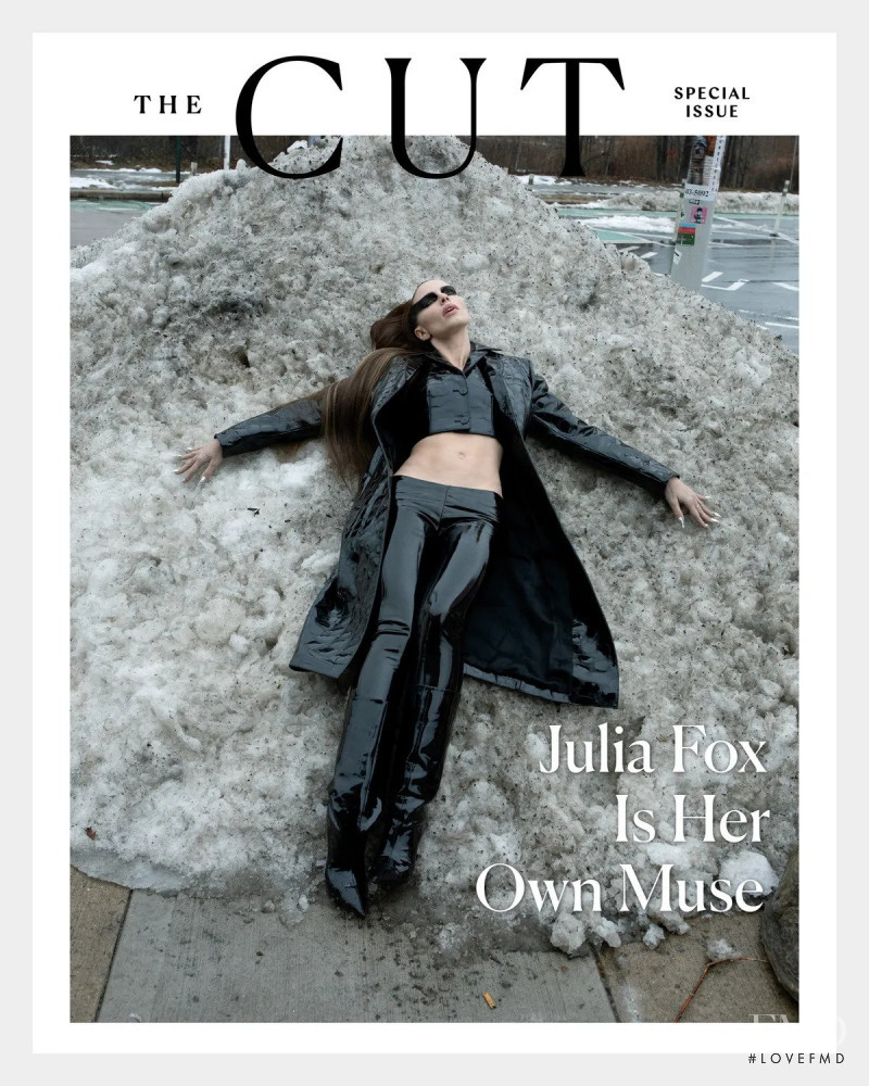 Julia Fox featured on the New York Magazine cover from February 2022