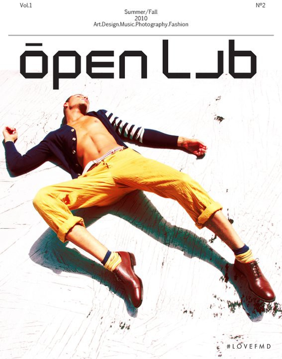 Elias Montalvo featured on the Open Lab cover from July 2010