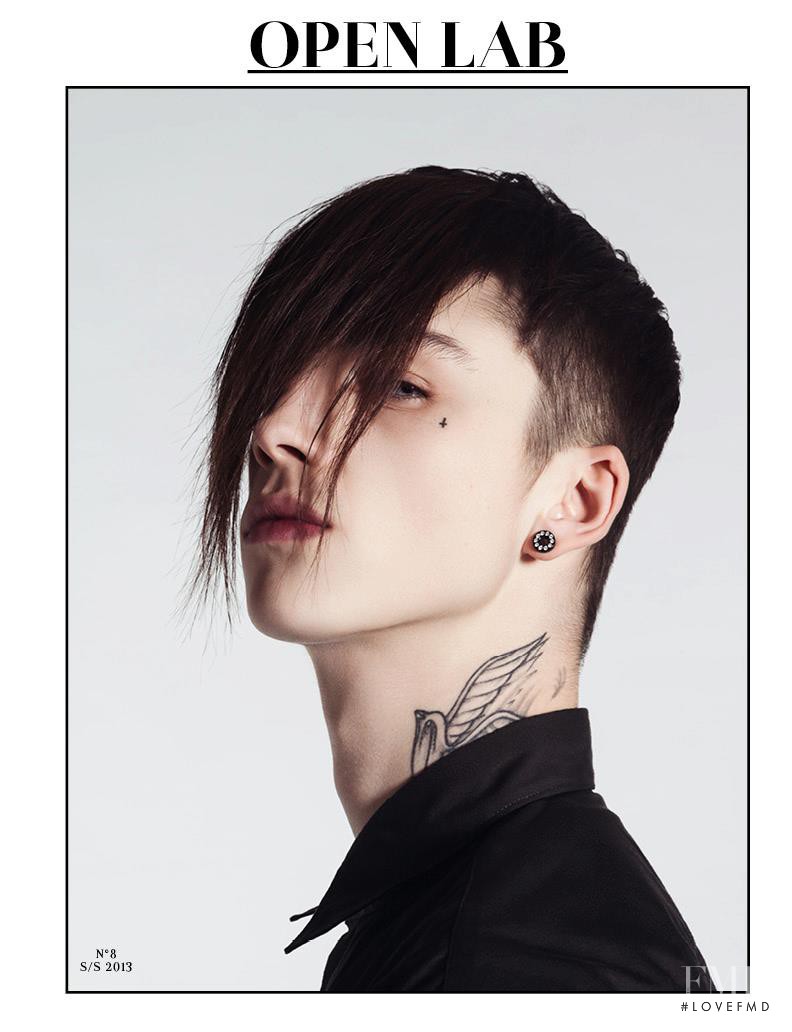 Ash Stymest featured on the Open Lab cover from March 2013