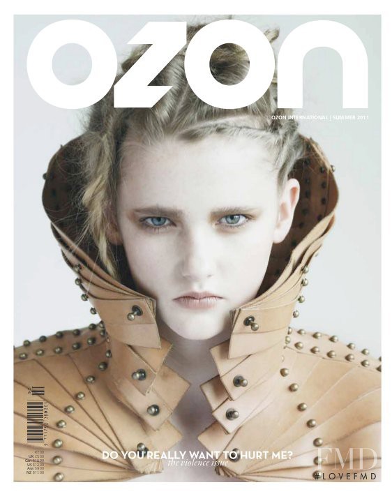 Anna Michaux featured on the OZON cover from June 2011
