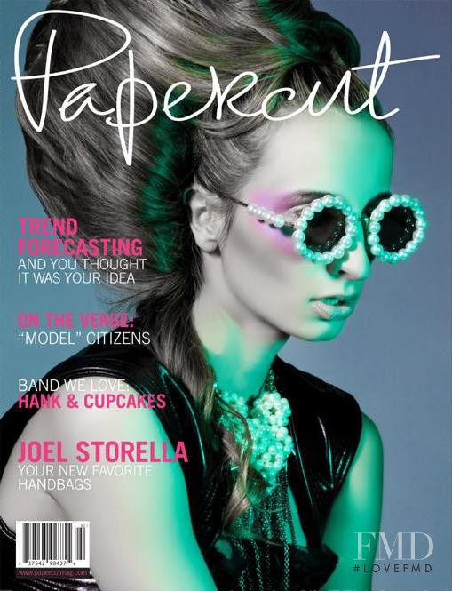 Krista Gamble featured on the Papercut cover from January 2011