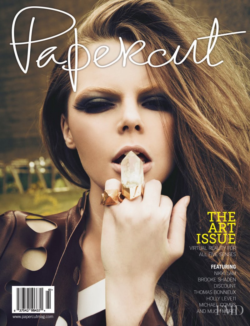Kelsey Jean Harding featured on the Papercut cover from July 2011