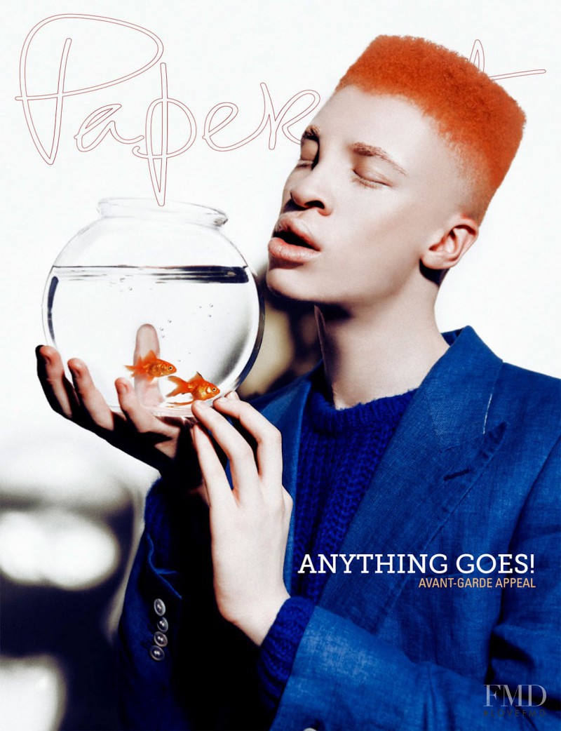 Shaun Ross featured on the Papercut cover from February 2012