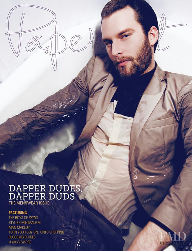 Kyle Bliss featured on the Papercut cover from January 2012