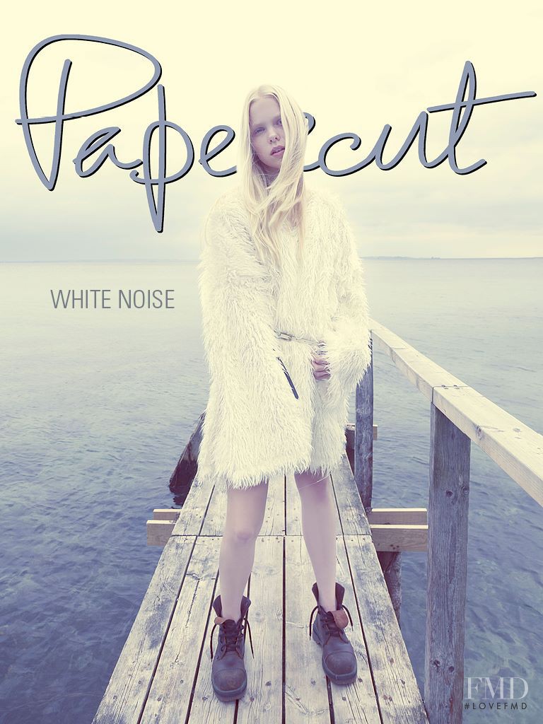 Laerke Helmer featured on the Papercut cover from November 2013