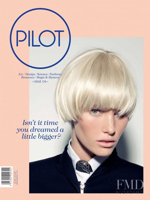 Emily Baker featured on the Pilot cover from March 2011