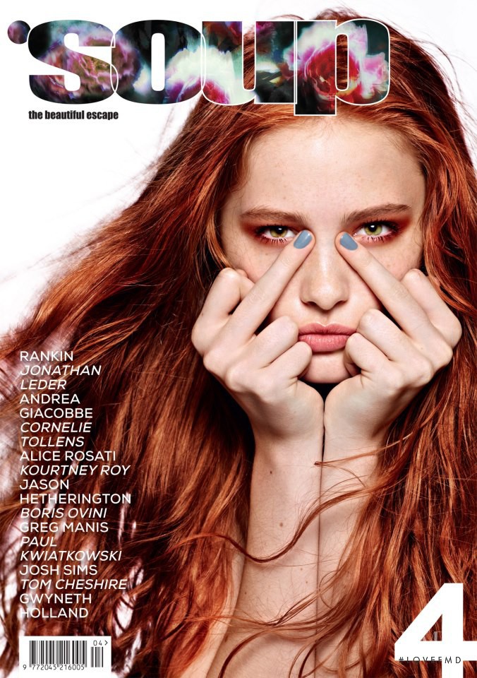 Helena McKelvie featured on the SOUP cover from December 2012