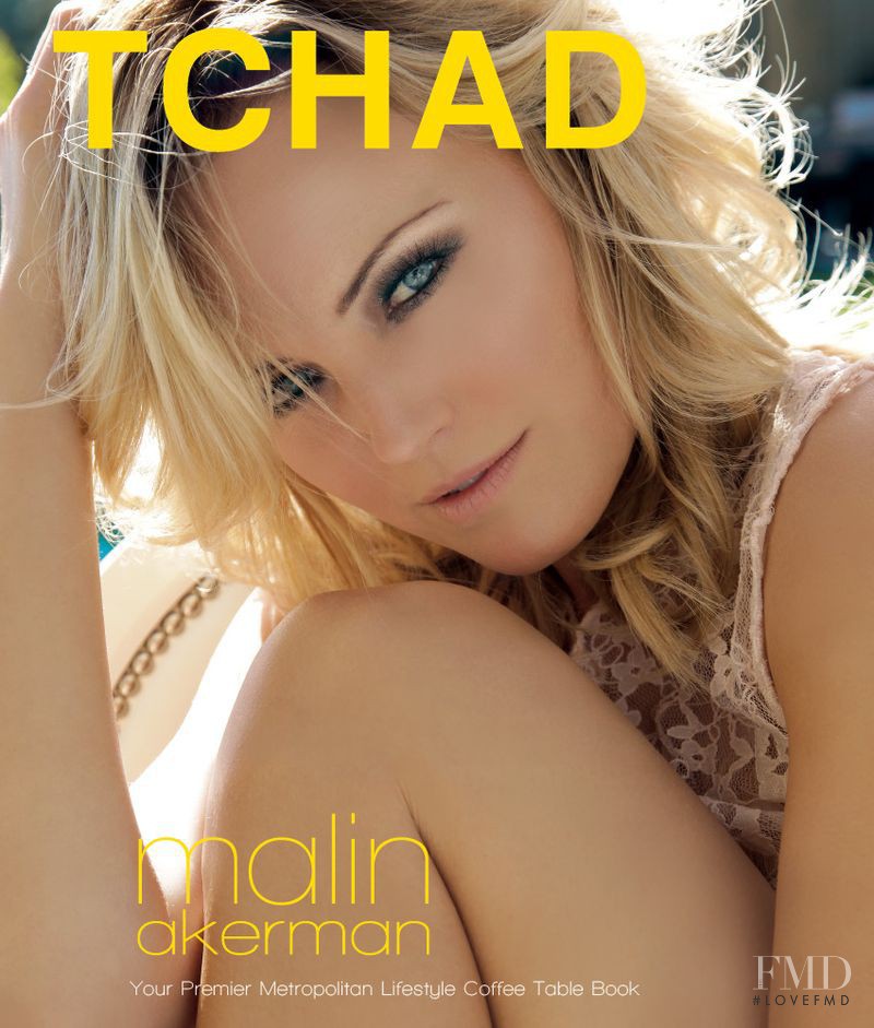 Malin Akerman featured on the TCHAD cover from July 2011