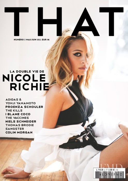 Nicole Richie featured on the THAT cover from May 2011