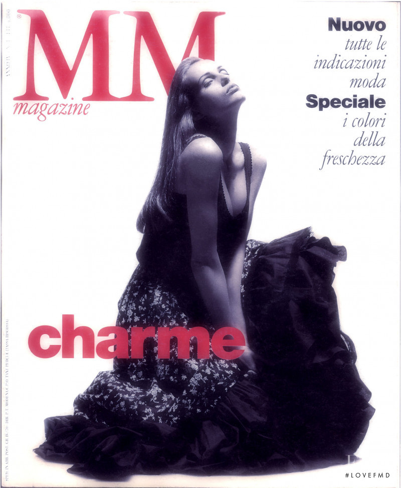 Magali Amadei featured on the MM Magazine cover from February 1993