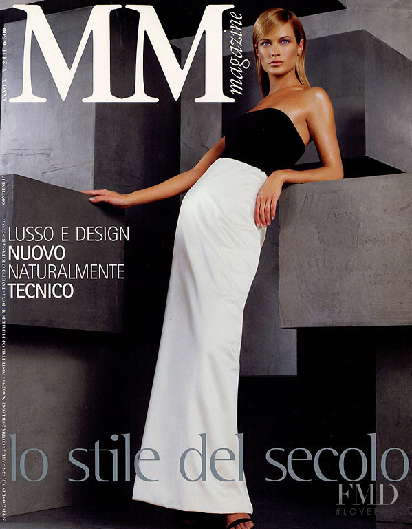 Carolyn Murphy featured on the MM Magazine cover from February 2008