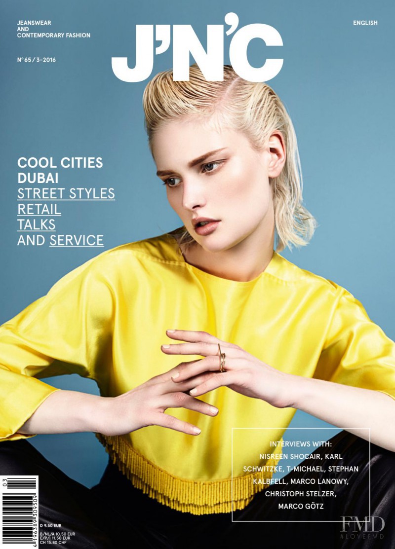 Anna Emilia Saari featured on the J\'N\'C  cover from July 2016