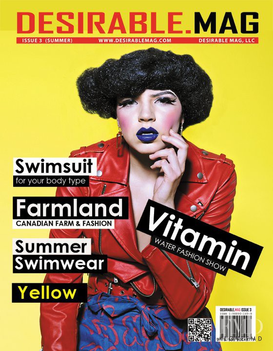  featured on the Desirable Mag cover from August 2011