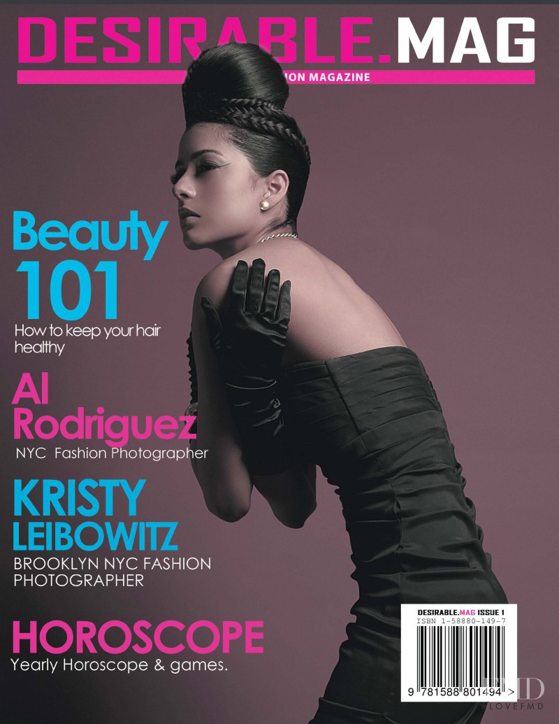  featured on the Desirable Mag cover from January 2011