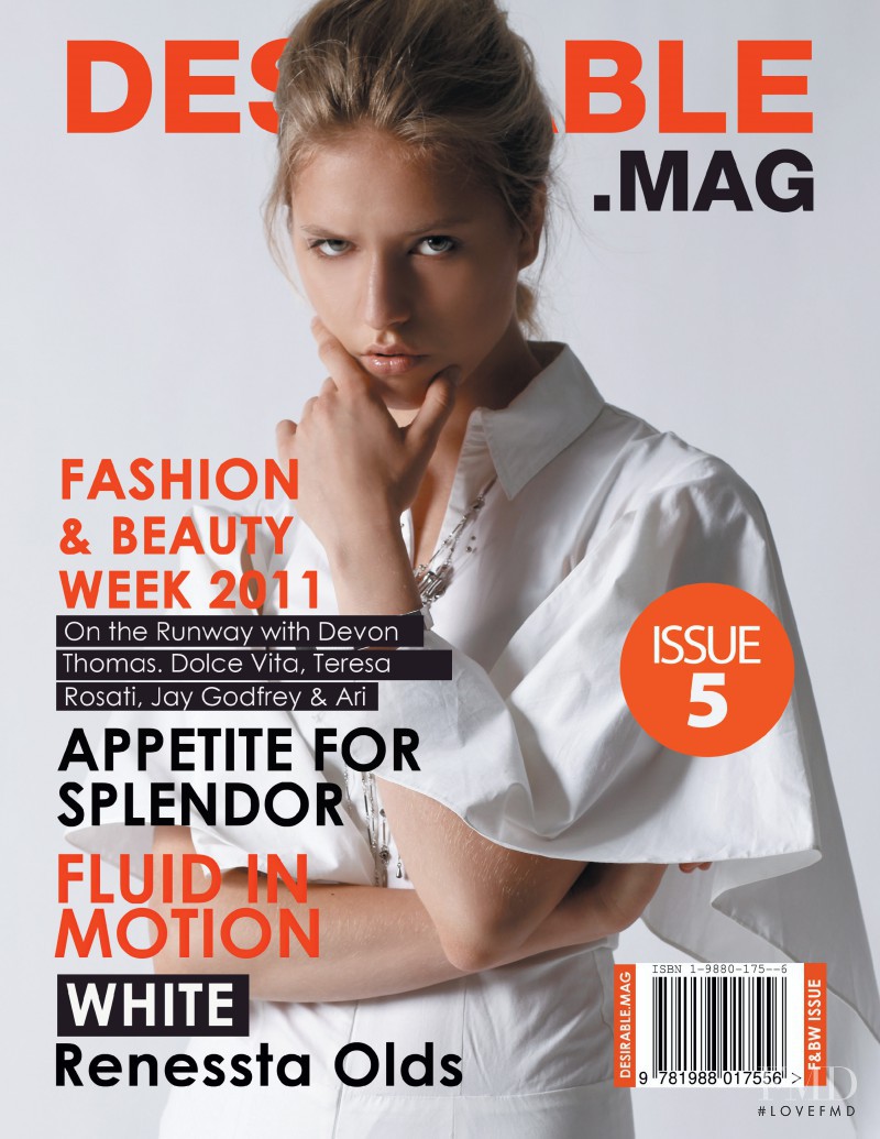  featured on the Desirable Mag cover from November 2011