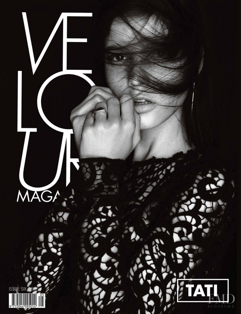 Tatiana Cotliar featured on the Velour cover from March 2013