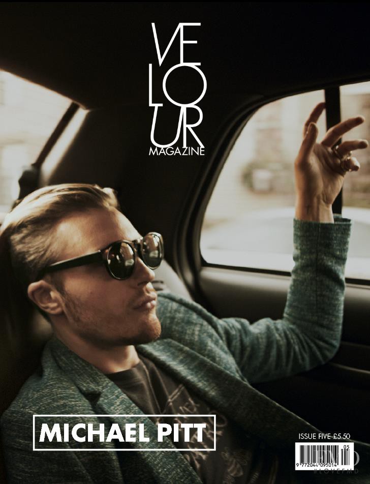 Michael Pitt featured on the Velour cover from March 2012