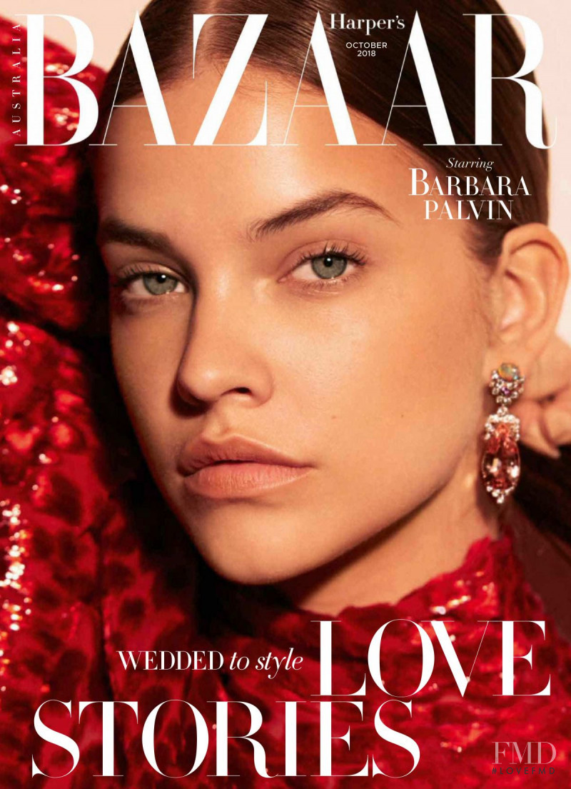 Barbara Palvin featured on the Harper\'s Bazaar Australia cover from October 2018