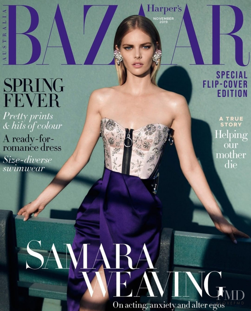 featured on the Harper\'s Bazaar Australia cover from November 2019