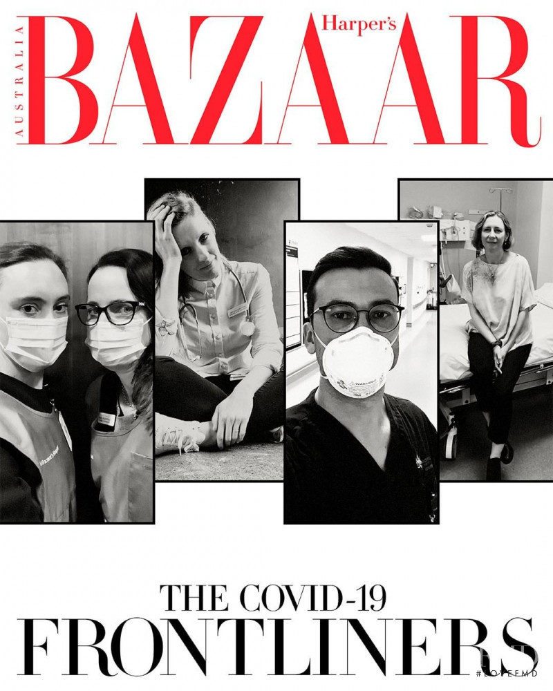  featured on the Harper\'s Bazaar Australia cover from May 2020