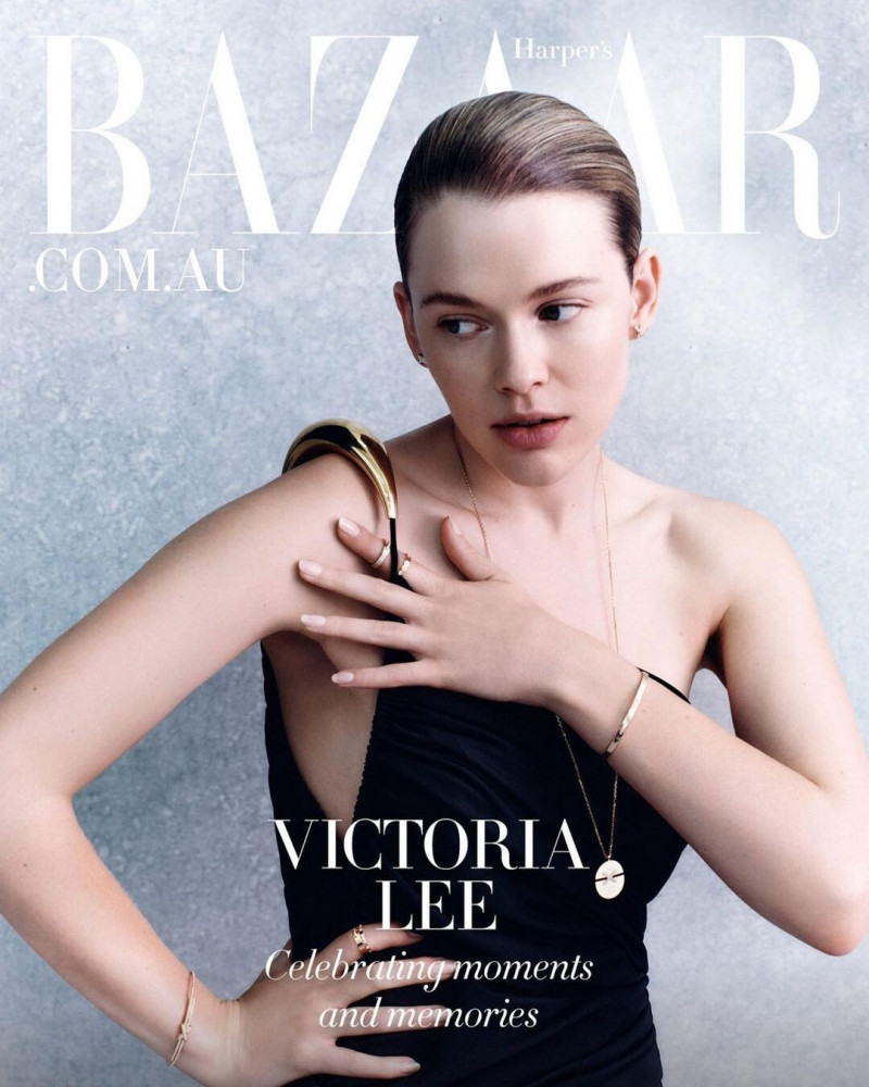 Victoria Lee featured on the Harper\'s Bazaar Australia cover from December 2022