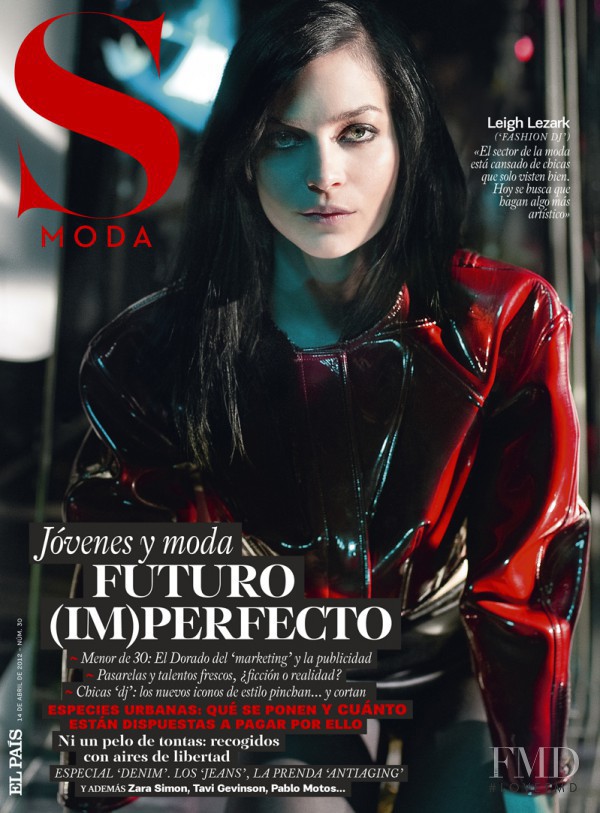 Leigh Lezark featured on the S Moda cover from April 2012