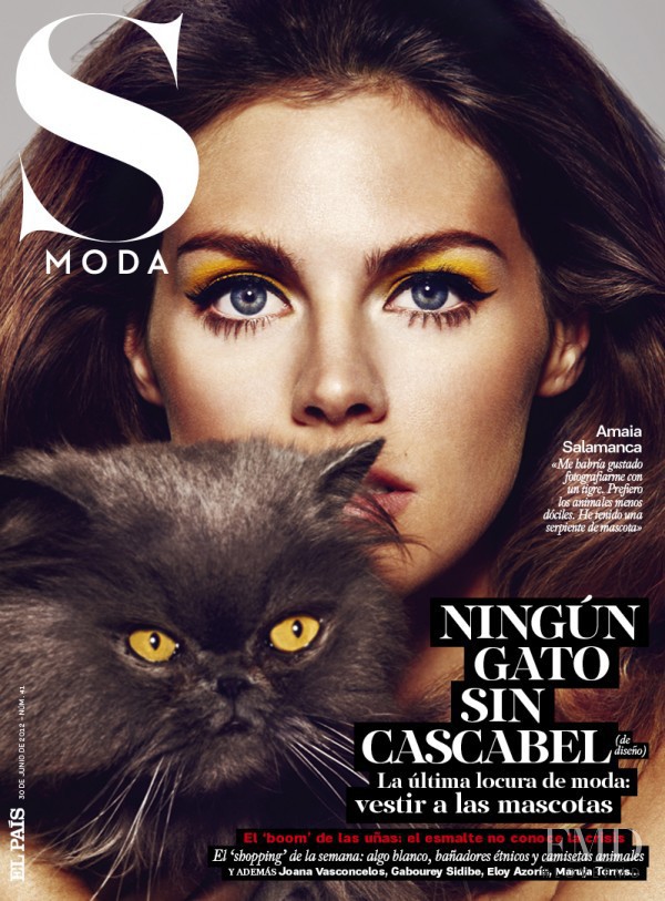 Amaia Salamanca featured on the S Moda cover from June 2012