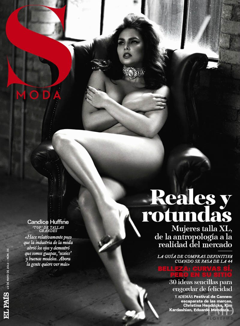 Candice Huffine featured on the S Moda cover from May 2012