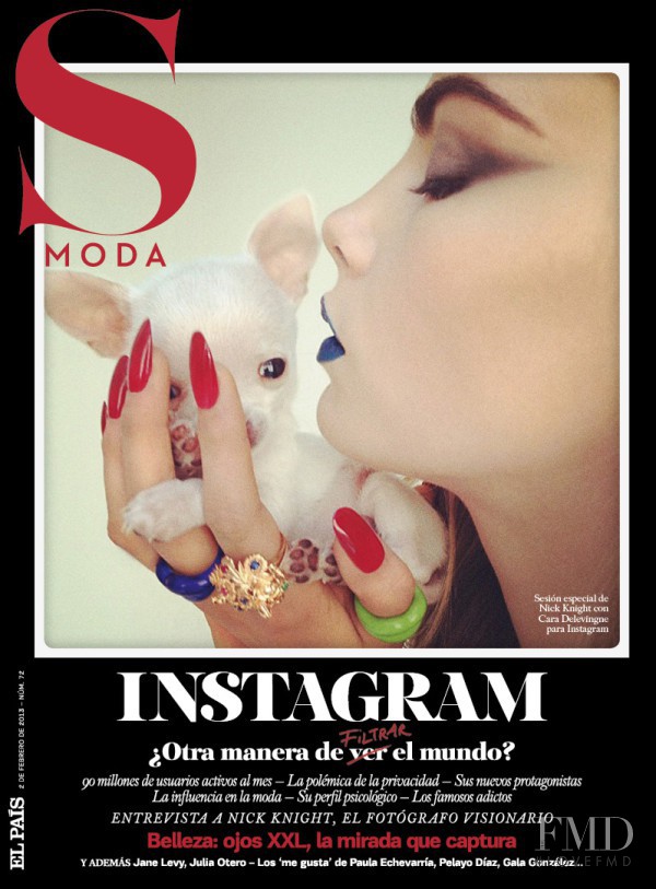 Cara Delevingne featured on the S Moda cover from February 2013