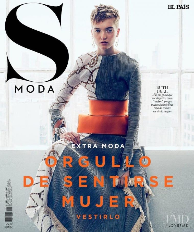 Ruth Bell featured on the S Moda cover from March 2017