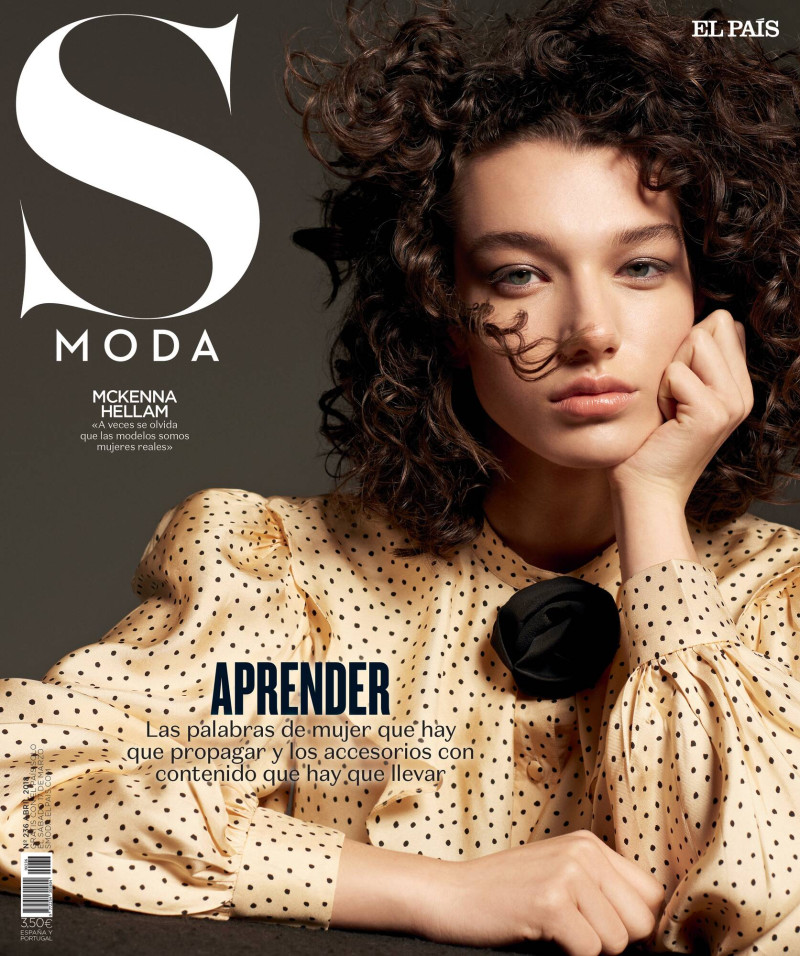 McKenna Hellam featured on the S Moda cover from April 2018