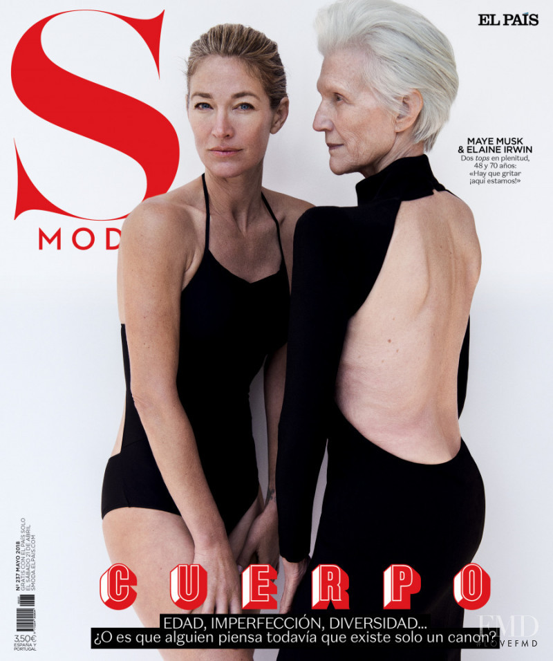 Elaine Irwin Mellencamp, Maye Musk featured on the S Moda cover from May 20...