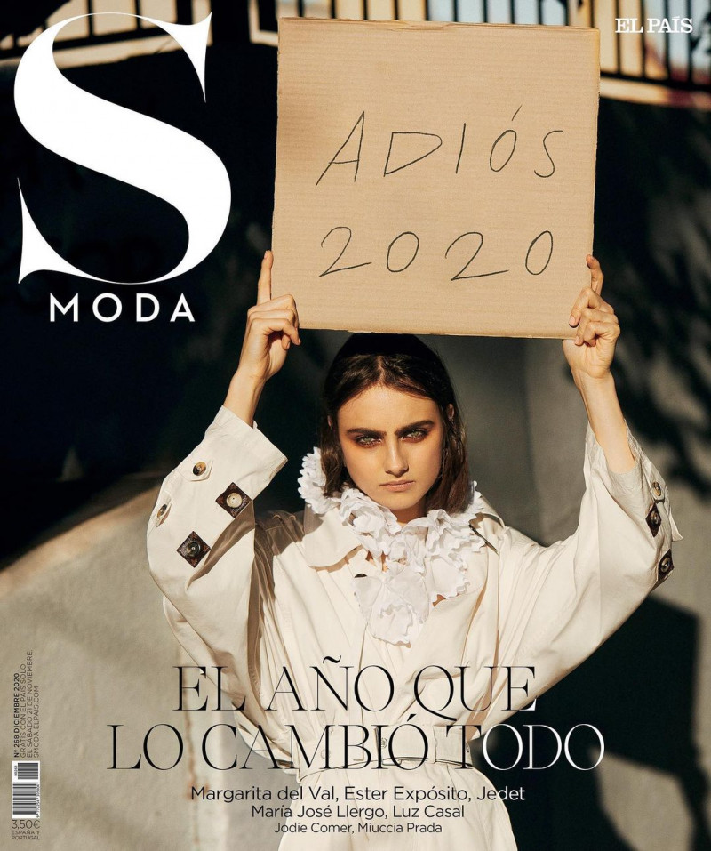 Lorena Guitian featured on the S Moda cover from December 2020