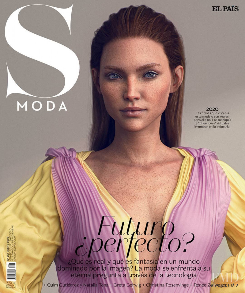 Dagny featured on the S Moda cover from January 2020