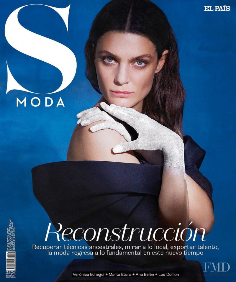 Marina Pérez featured on the S Moda cover from June 2020
