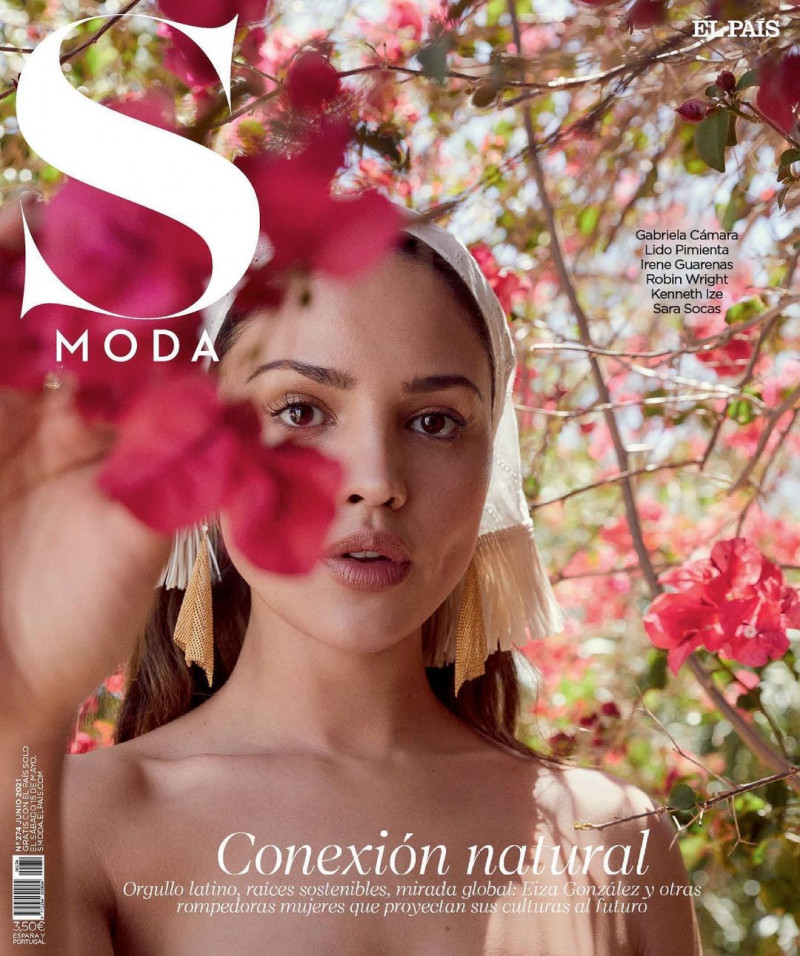 Eiza Gonzalez featured on the S Moda cover from June 2021