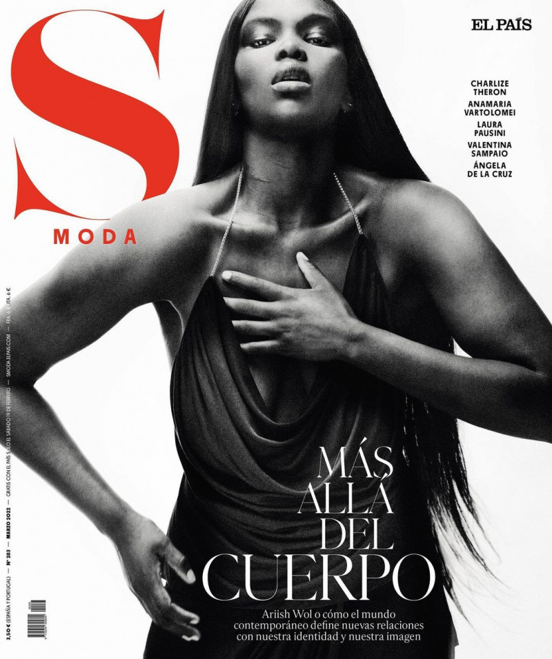Ariish Wol featured on the S Moda cover from March 2022