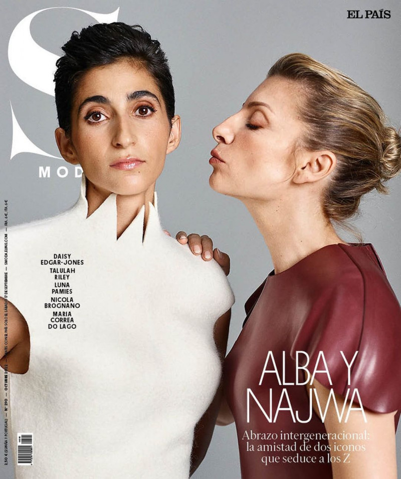 Najwa Nimri, Alba Flores featured on the S Moda cover from October 2022