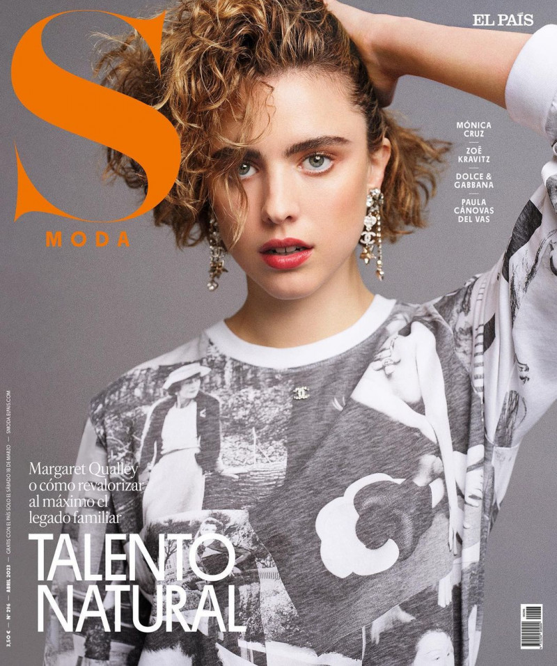 Margaret Qualley featured on the S Moda cover from April 2023