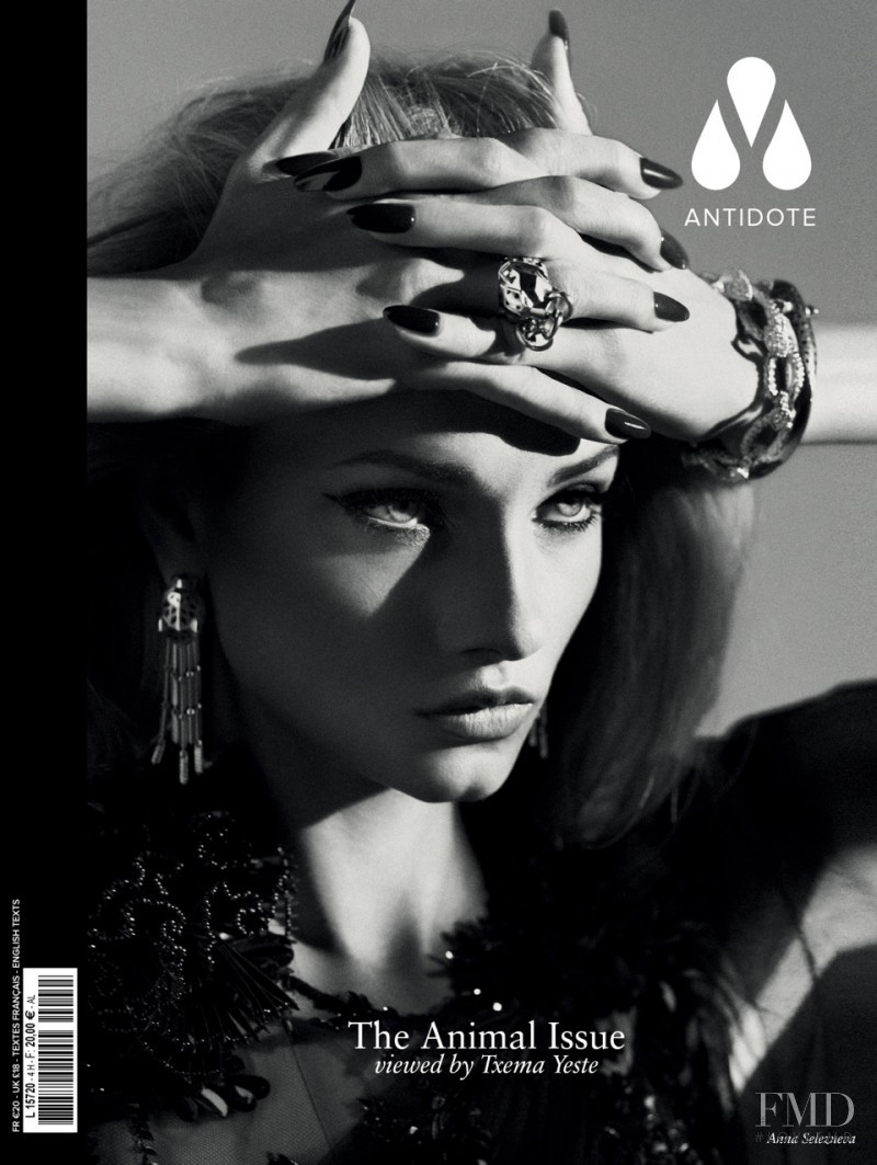 Anna Selezneva featured on the Antidote cover from October 2012
