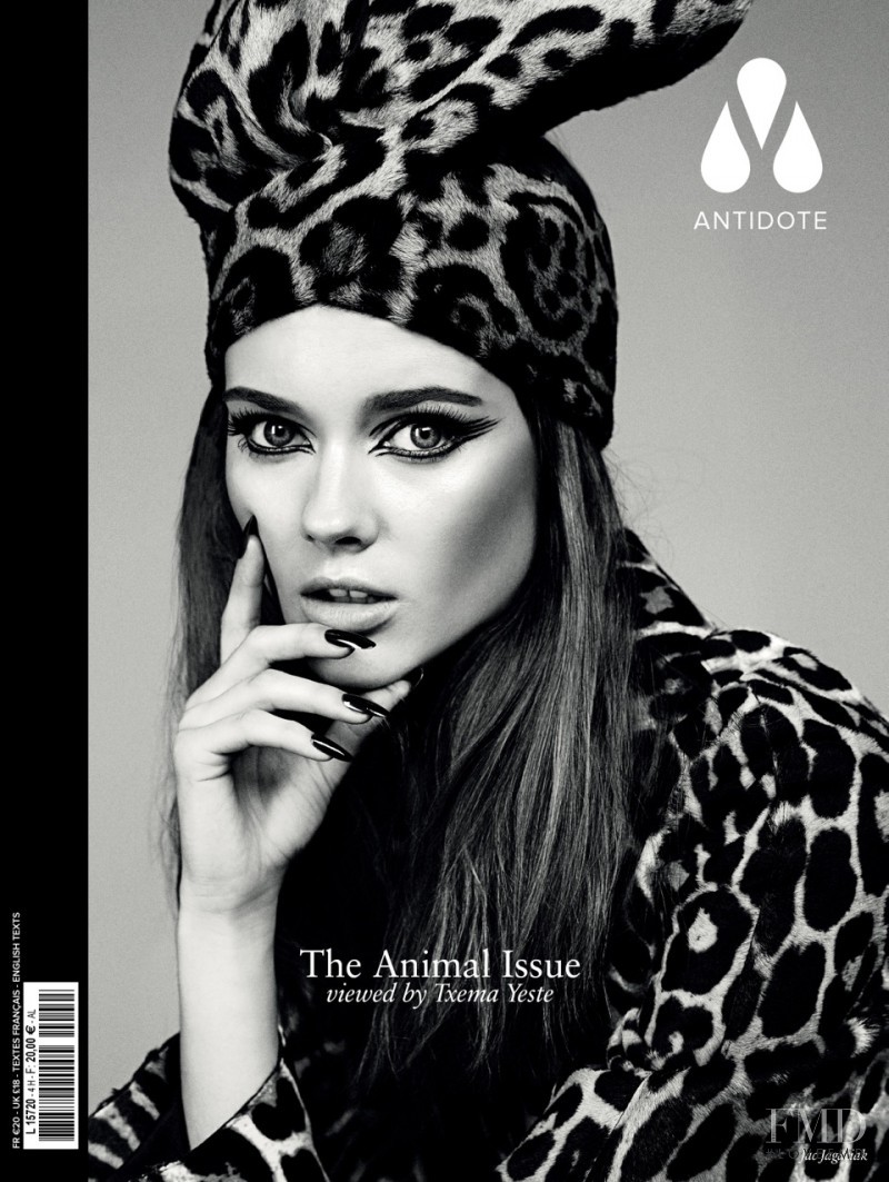 Monika Jagaciak featured on the Antidote cover from October 2012