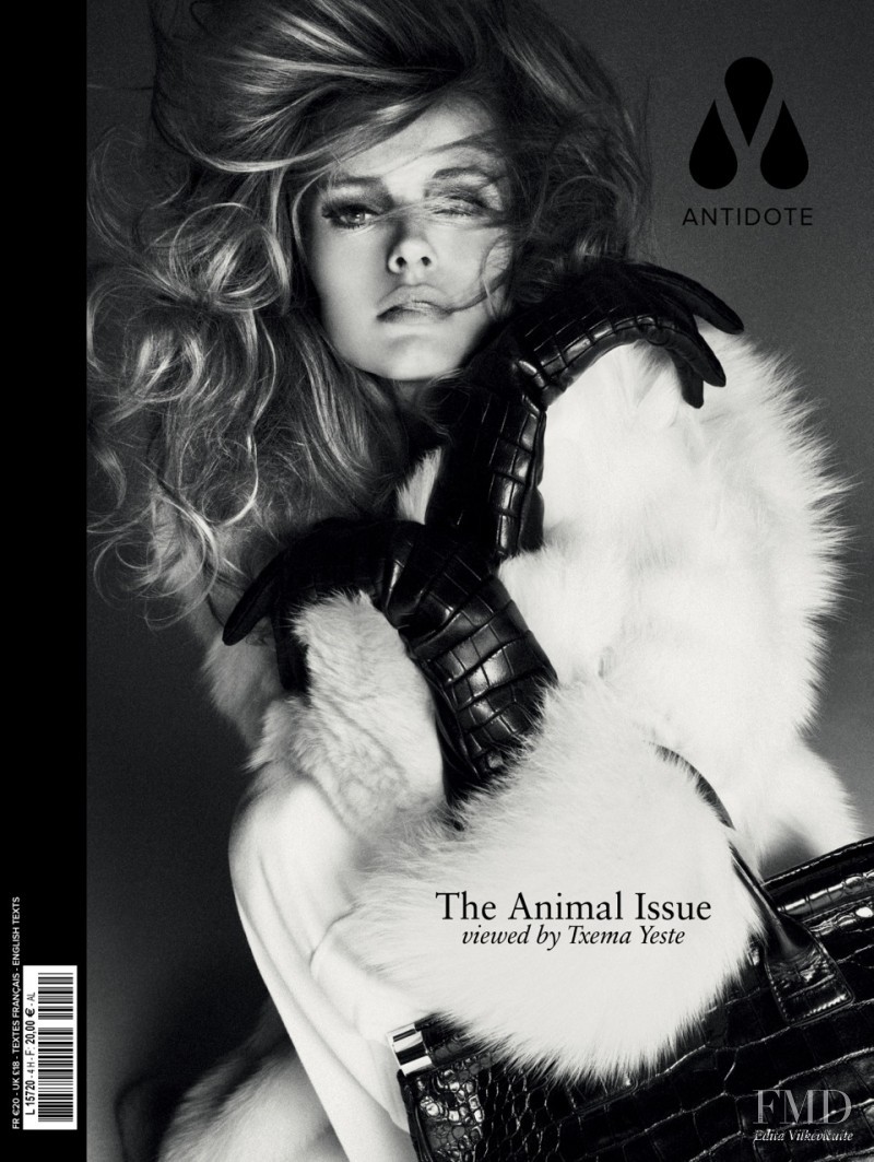 Edita Vilkeviciute featured on the Antidote cover from October 2012