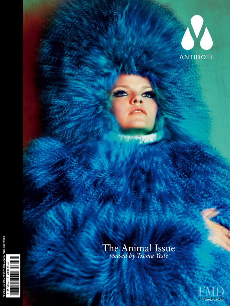 Ginta Lapina featured on the Antidote cover from October 2012