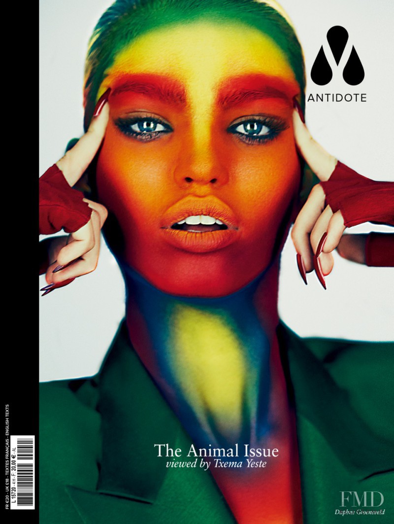 Daphne Groeneveld featured on the Antidote cover from October 2012