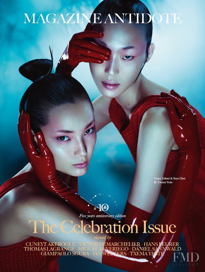 Tiana Tolstoi, So Ra Choi featured on the Antidote cover from September 2015