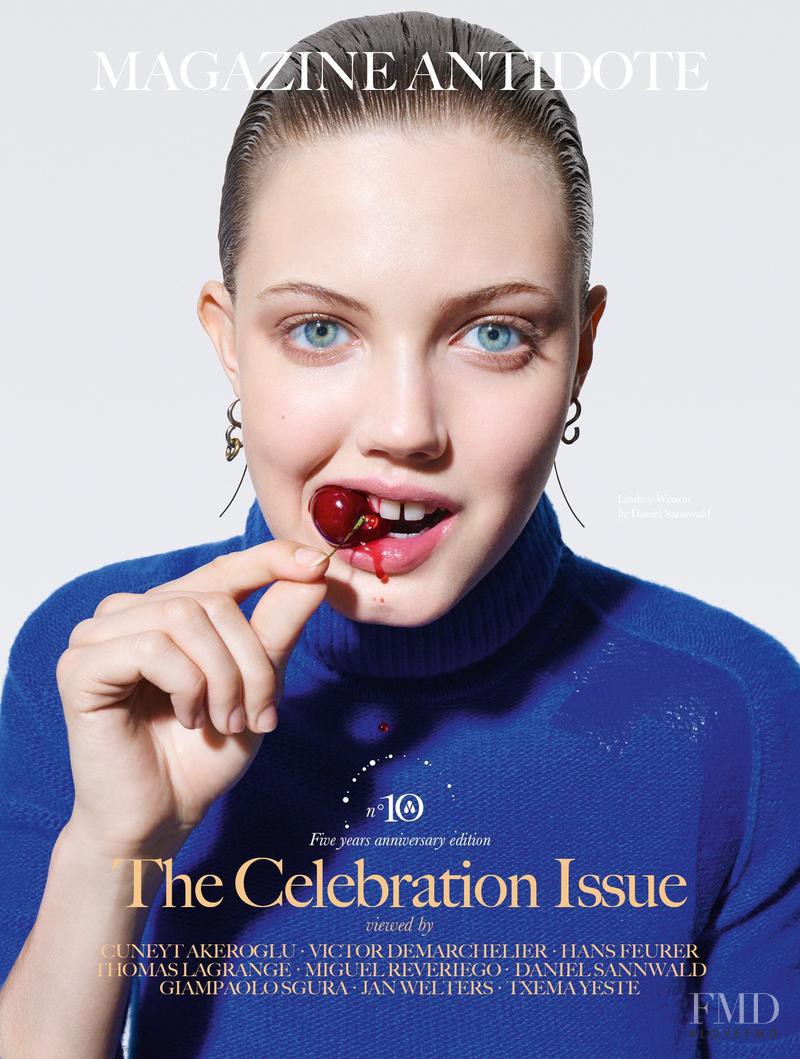 Lindsey Wixson featured on the Antidote cover from September 2015